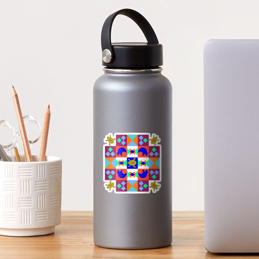 Indian Symbols Sticker