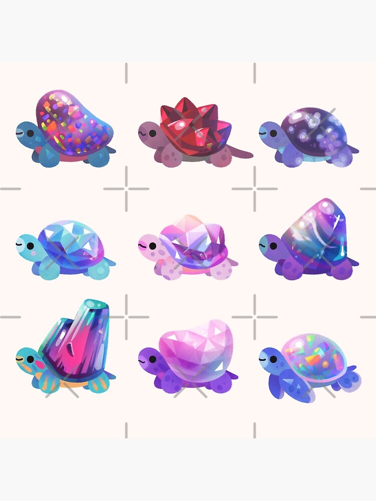 Jewel turtle - pastel by pikaole