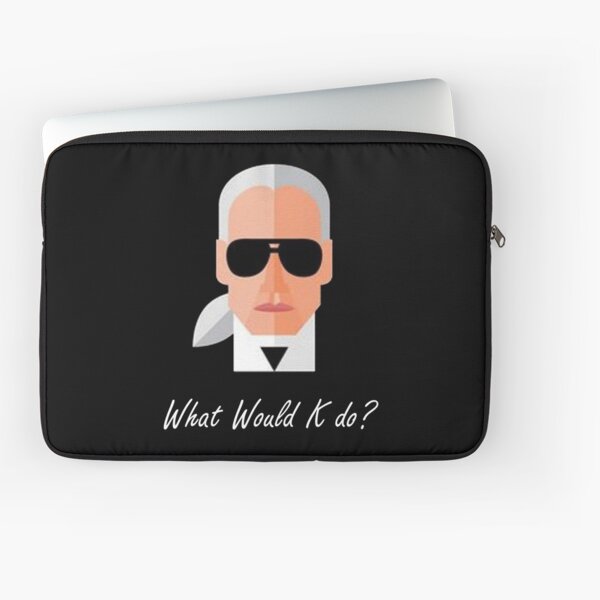 KARL LAGERFELD IKONIK LAPTOP SLEEVE STRAP - Briefcase - black - Zalando.de