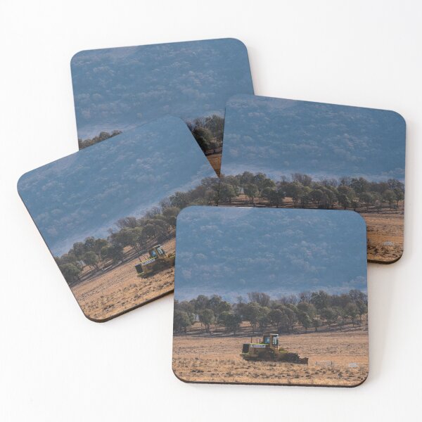 Item preview, CAT Tractor in a field designed and sold by NMotbey.