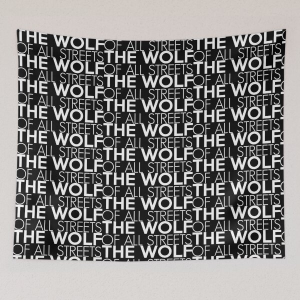 Item preview, The Wolf Of All Streets (White) designed and sold by suddenlysomeday.