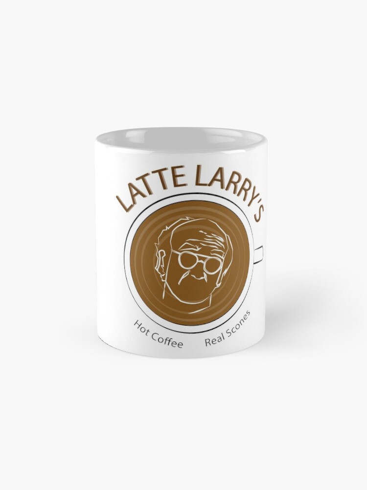 Latte Larry's 'Hot Cup Of Spite' Mug - Curb Your Enthusiasm Novelty Coffee Cup
