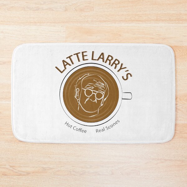 Item preview, Latte Larry's. Hot Coffee. Real Scones designed and sold by HeardUWereDead.