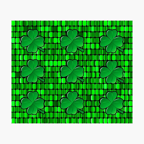 Item preview, Irish Shamrock - Green Clover - the best gift for Saint Patricks Day designed and sold by BestStuffDepot.