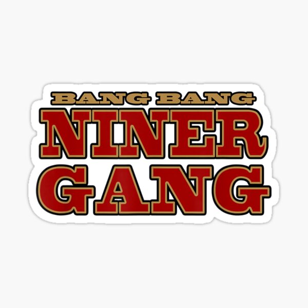 Niner Gang Stickers | Redbubble