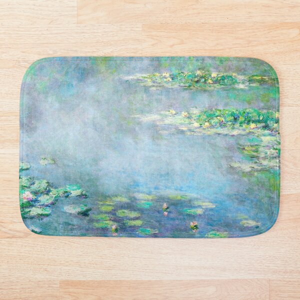 Monet Water Lilies / Nymphéas 1906 Bath Mat