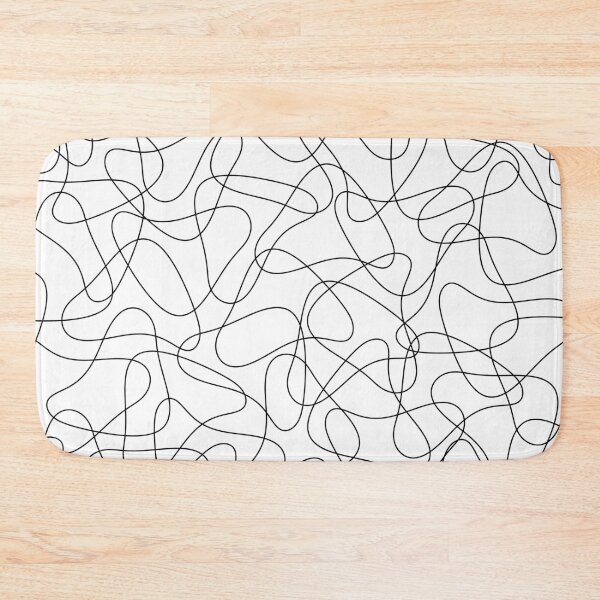 Item preview, Abstract geometric pattern - black and white. designed and sold by K.S ART.