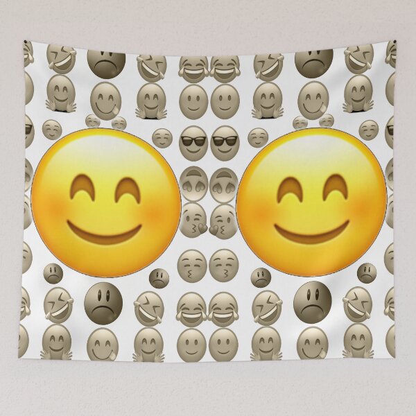 Item preview, Smiley Emojis artwork for all clothing, printing, designing, decorative designed and sold by SueSakpal.