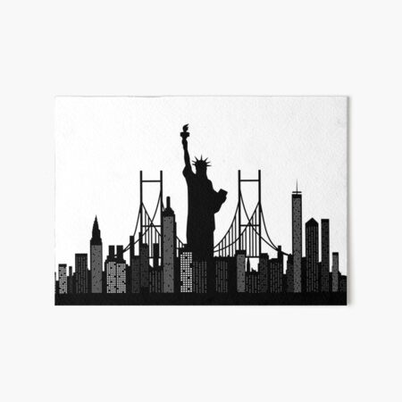 Artikel-Vorschau von New Yorker Skyline, designt und verkauft von RubyRidgeStudio.