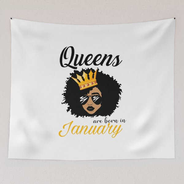 Item preview, Birthday Queens January Shirts For Women African American Sweatshirt designed and sold by oblazzn.