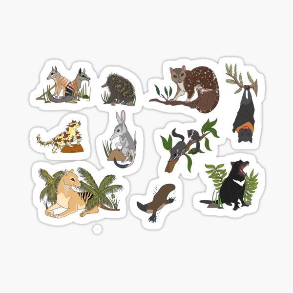 Australian Mamman for Charity Sticker