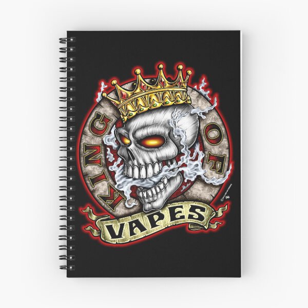 Item preview, King Of Vapes (Skull With Crown) designed and sold by LinkArtworks.