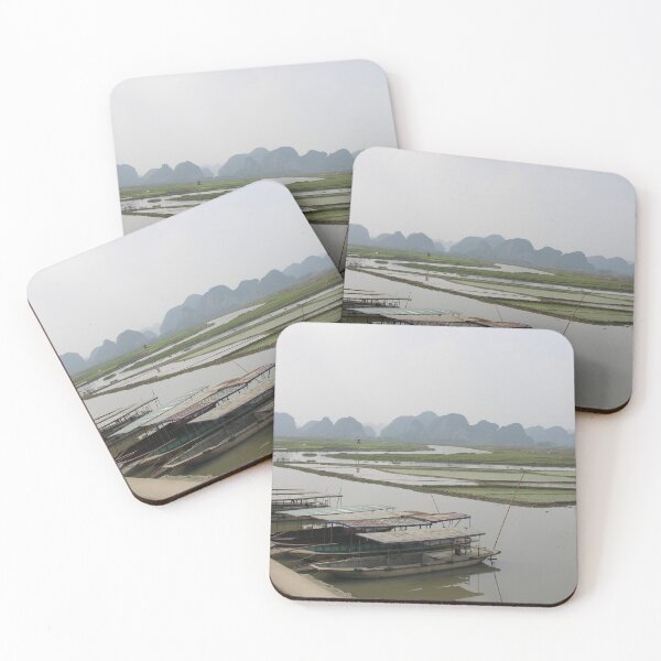 Item preview, Rice Fields Rowing Boats, Landscape, Vietnam designed and sold by worldways.
