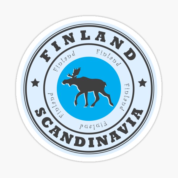 Finland, Scandinavia Sticker