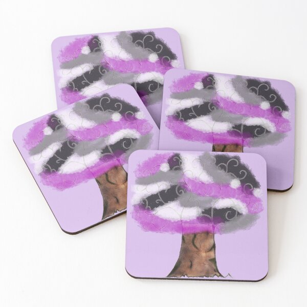 Item preview, Asexual Pride Tree designed and sold by ArtisticMishaps.