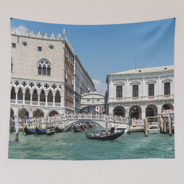 Item preview, Classic Venetian - Doges Palace Prisons Palace and the Bridge of Sighs designed and sold by Georgia Mizuleva.