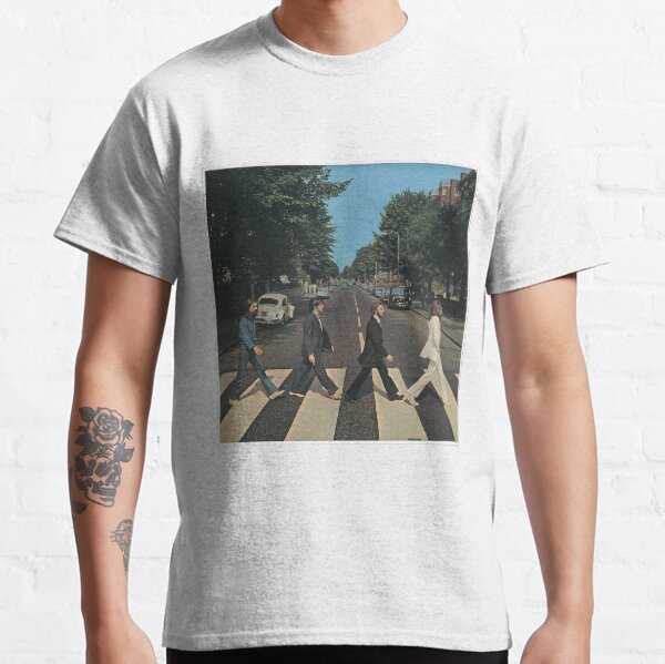 "Abbey Road" by The Beetles, cover Classic T-Shirt