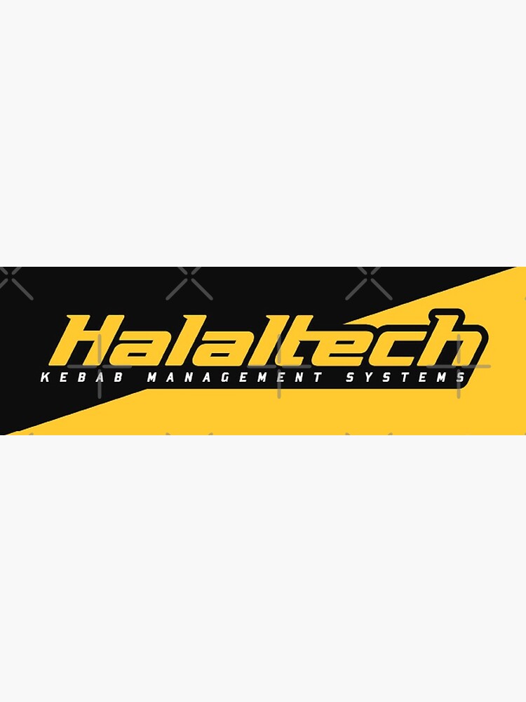 Halaltech - Kebab Management Systems Sticker for Sale by 240 Wagon77