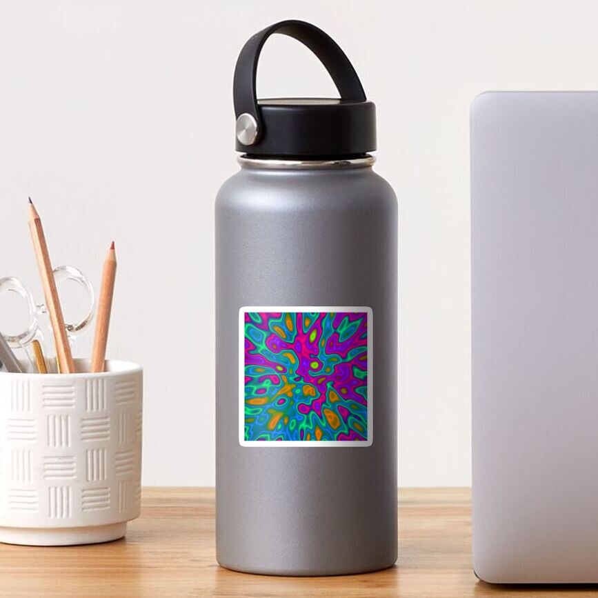 Abstract Color Sequences #1 Sticker