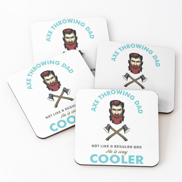 Item preview, Axe Throwing Dad Not Like A Regular Dad He Is Way Cooler Light designed and sold by funnierthanthou.