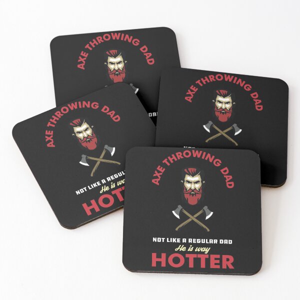 Item preview, Axe Throwing Dad Not Like A Regular Dad He Is Way Hotter Dark designed and sold by funnierthanthou.