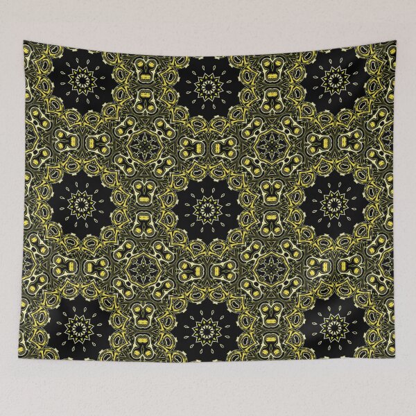 Item preview, Camaieu Yellow Mandala, motif 9, by Bennydoscope designed and sold by Bennydoscope.