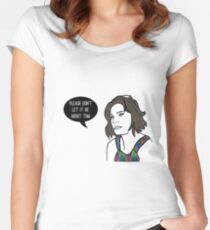 Please don't let it be about Tom Fitted Scoop T-Shirt