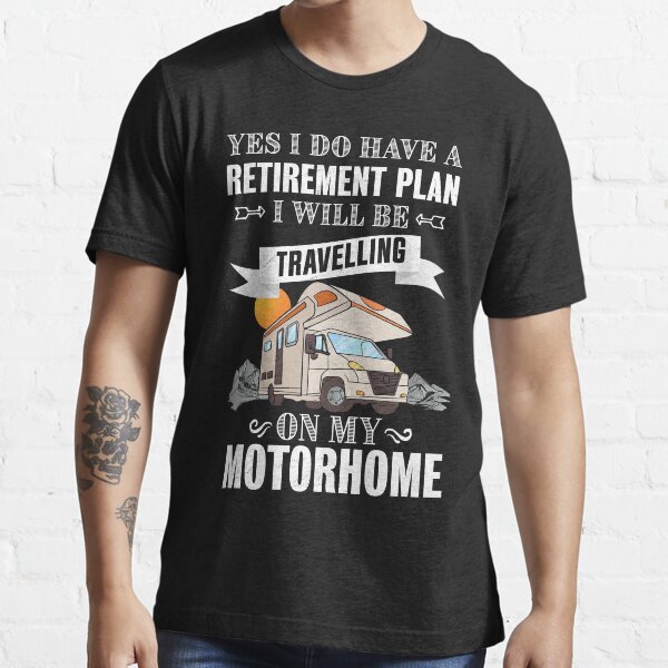 SPENDING THE KIDS INHERITANCE T-SHIRT funny holiday camping caravan travel