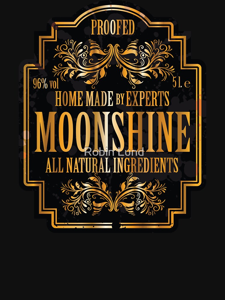 Printable Moonshine Label Template