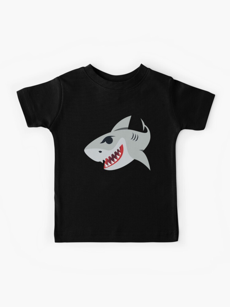 Shark T-Shirt | Black Shark Scuba Diving & Fishing Tee Small / Black