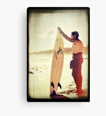 Vintage Surf Canvas Print