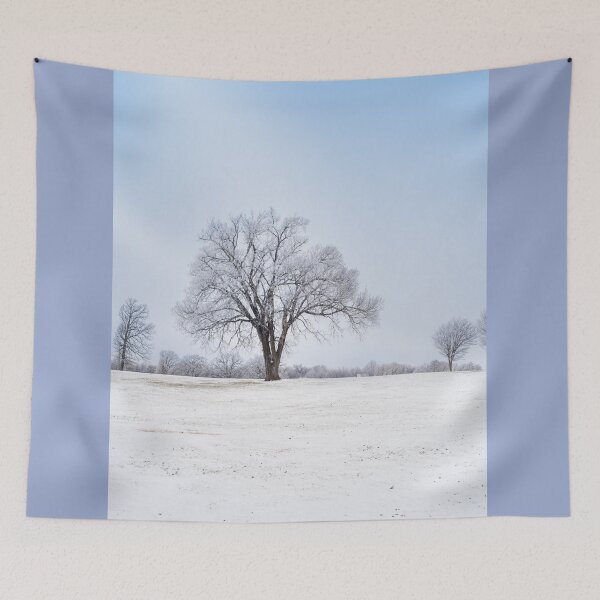 Item preview, Highlighted Winter Oak Tree designed and sold by mljdwhite.