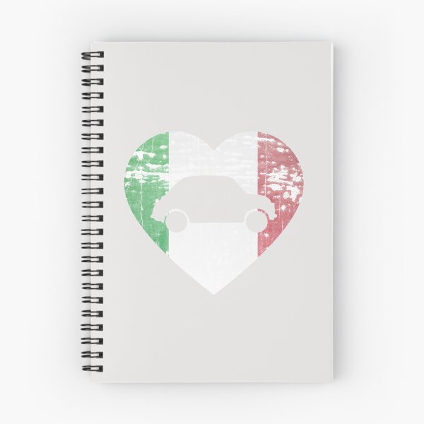 Item preview, I Heart Fiat 500s designed and sold by The Lemon Stationery & Gift .