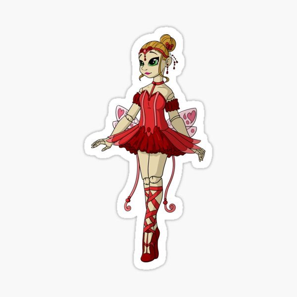 Doll, Dancer Sticker