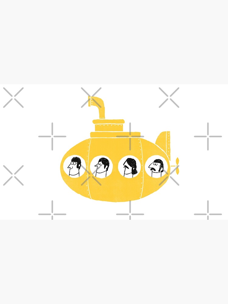 "yellow submarine" Art Print for Sale by tonyneal Redbubble