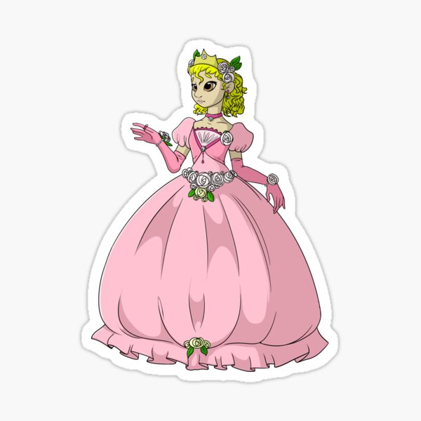 Doll, Princess Sticker