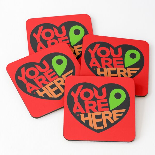 Item preview, You Are Here (in my Heart) designed and sold by PaisleyMcNoodle.