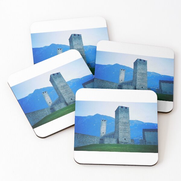 Item preview, Bellinzona. Towers of Castelgrande Castle. Ticino, Switzerland 2005 designed and sold by Igor Pozdnyakov.