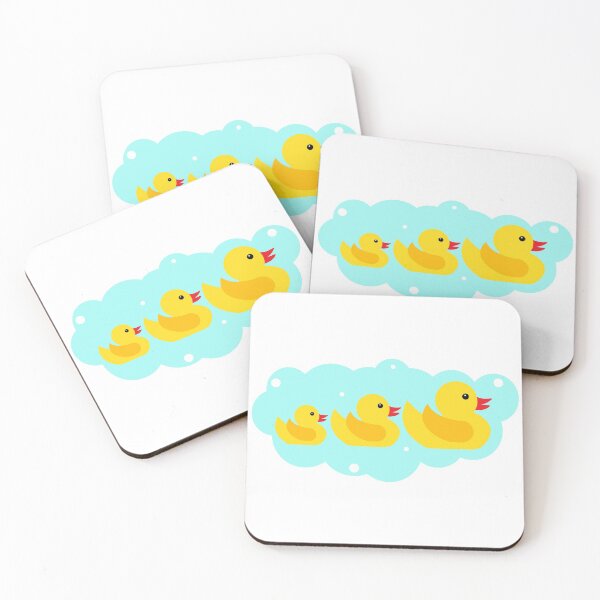 Item preview, Cute Yellow Bathtime Rubber Ducks Family designed and sold by HotHibiscus.