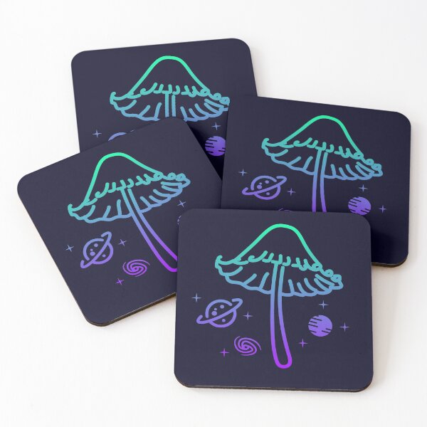 Item preview, Psychedelic Mushroom Galaxy Trippy Magic Mushrooms designed and sold by hadicazvysavaca.