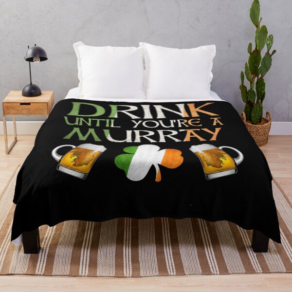 Aperçu de l'œuvre Boire jusqu'à ce que vous soyez un Murray - cadeau pour Murray d'Irlande créée et vendue par Irishtshirts.