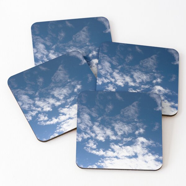 Item preview, Clear bright blue sky with sunny clouds designed and sold by S-Yaneva.