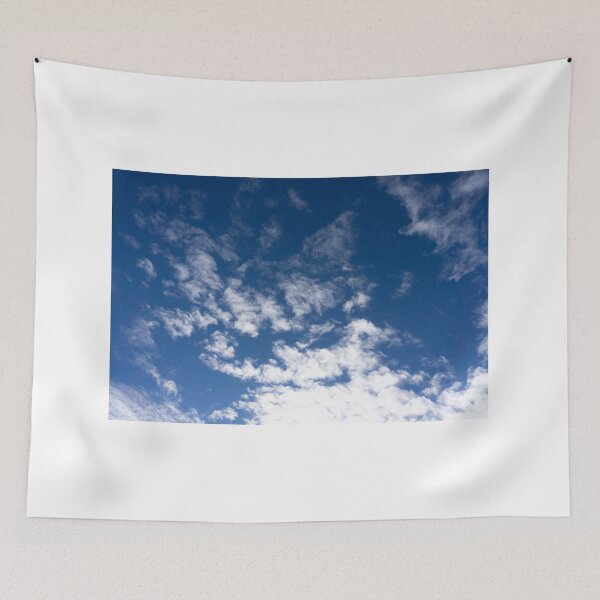 Item preview, Clear bright blue sky with sunny clouds designed and sold by S-Yaneva.