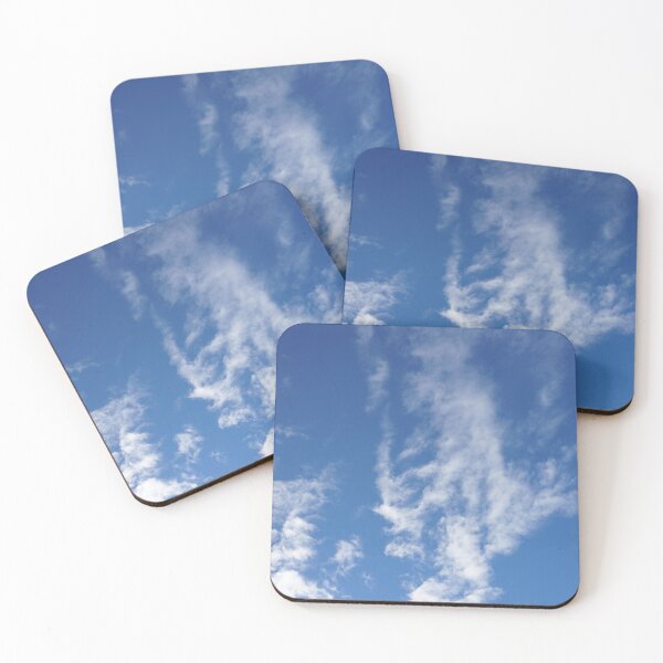 Item preview, Clear bright blue sky with sunny clouds designed and sold by S-Yaneva.