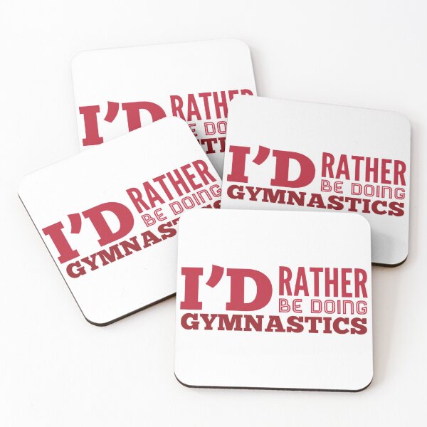 Item preview, I'd Rather Be Doing Gymnastics designed and sold by juvajay.