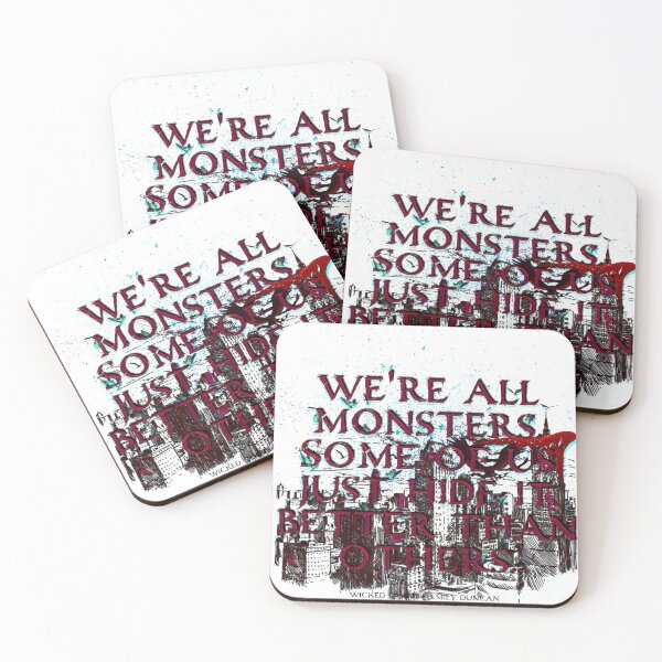 Item preview, all monsters - wicked saints designed and sold by FandomsShirtsPH Inc.