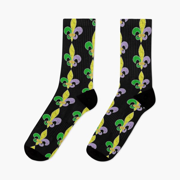 Item preview, Mardi Gras New Orleans Fleur de lis (distressed) designed and sold by Dan Brady.