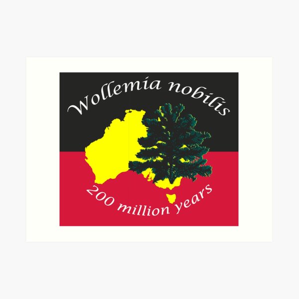 Wollemia nobilis aka Wollemi Pine Art Print