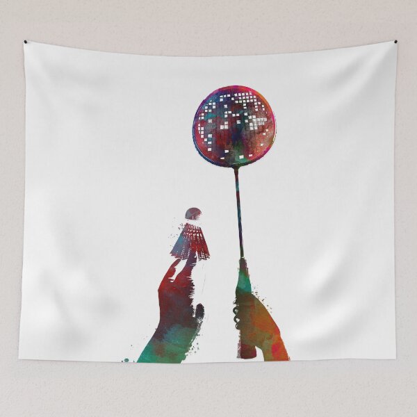 Item preview, Badminton sport art #badminton designed and sold by JBJart.
