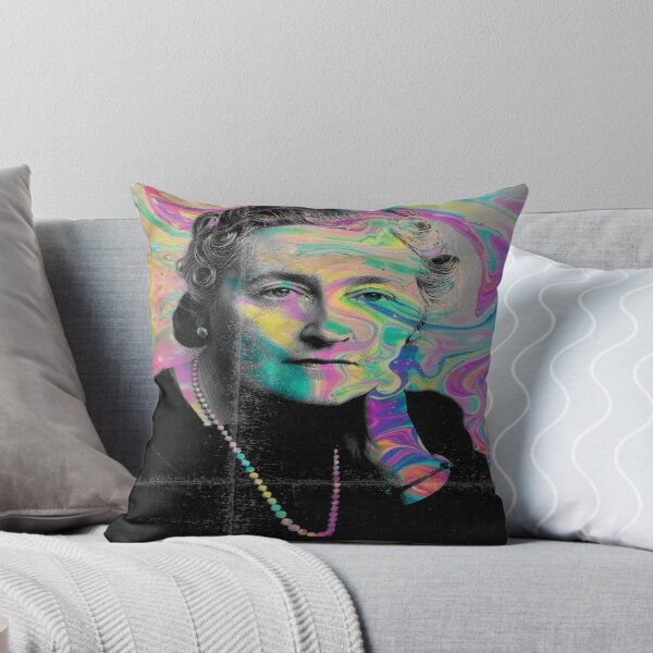 Item preview, agatha christie vintage art designed and sold by Ilustra Club.